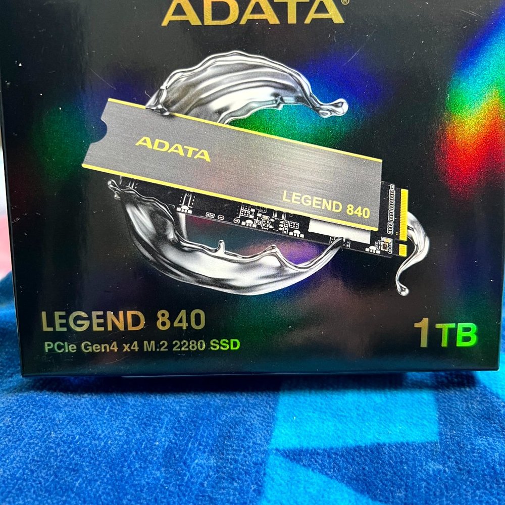 ADATA Legend 840 PCIe Gen4 x4 NVMe 1.4 M.2 Internal Gaming SSD Up to 5,000 MB/s